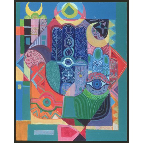 Tableau - Hands as Amulets I, 1992-, Laila Shawa