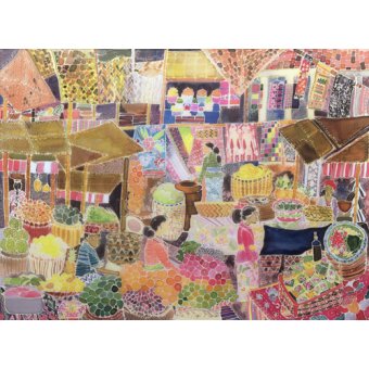  - Tableau - Ubud Market, Bali, 2002-, Hilary Simon - Simon, Hilary