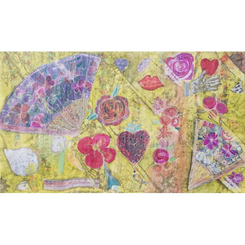 Tableau - Fan and Flowers-