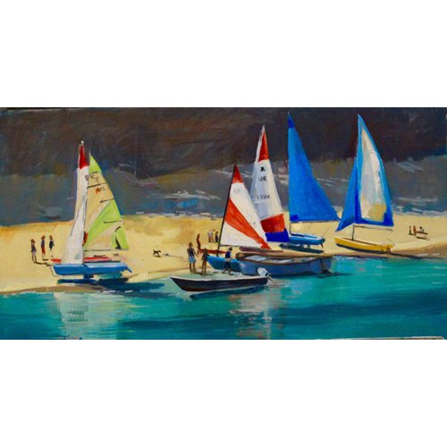 Tableau - Salcombe Smalls Cove Dinghies -