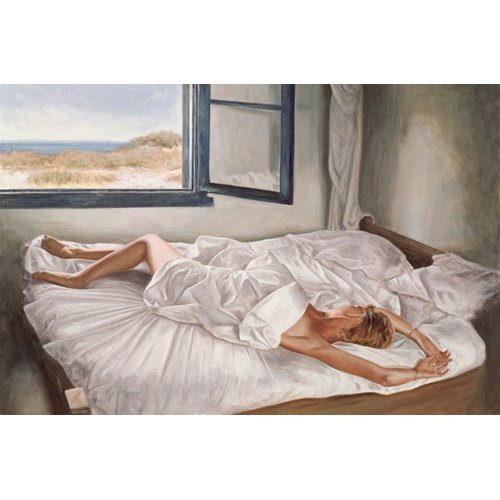 Tableau -The Whispering Sea (oil on canvas board)-, John Worthington