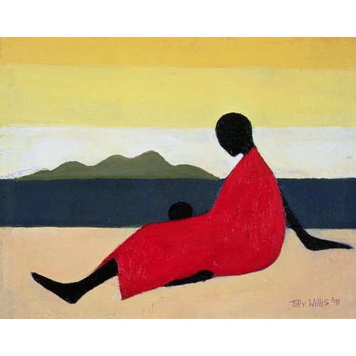 Tableau - Mother and Child, 1991 (oil on canvas) -, Tilly Willis