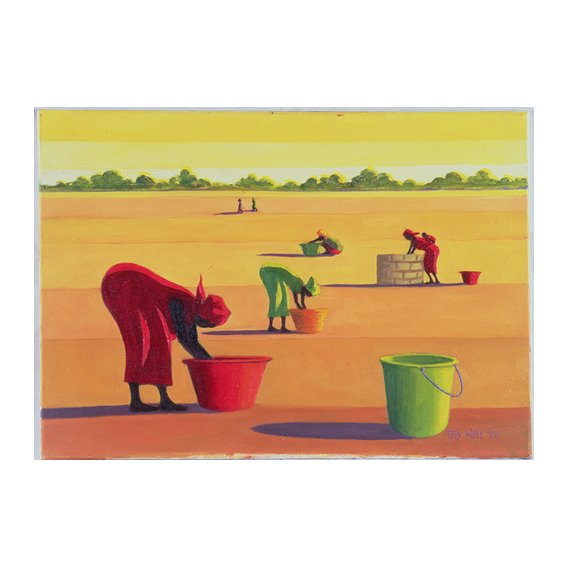 Tableau - Beyond the Pale, 1998 (oil on canvas) -