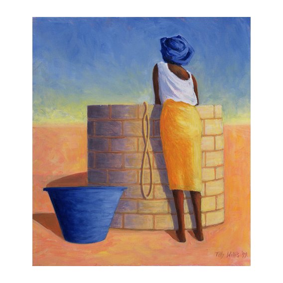 Tableau - Well Woman, 1999 (oil on canvas)-