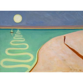  - Tableau - Serpentine Sunset, 2004 (oil on canvas) -, Tilly Willis - Willis, Tilly