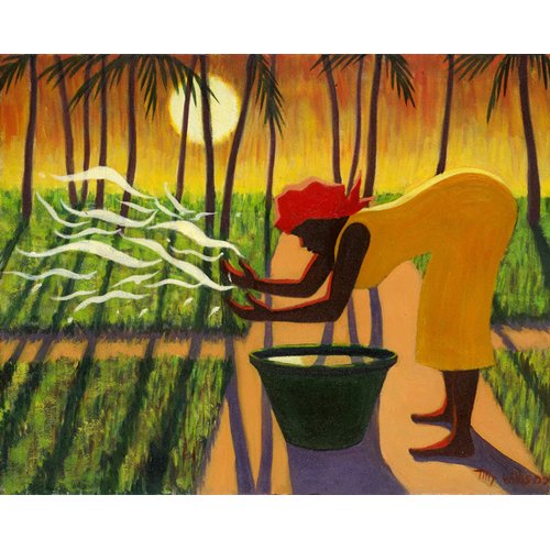 Tableau - The Spirit Garden, 2007 (oil on canvas) -, Tilly Willis