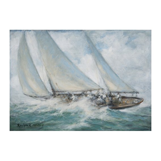 Tableau - Classic Yacht - Twixt Wind and Water -