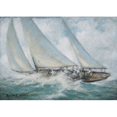 Tableau - Classic Yacht - Twixt Wind and Water -