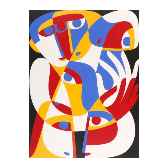 Tableau - Act of Toleration, 1989 (acrylic on board) -