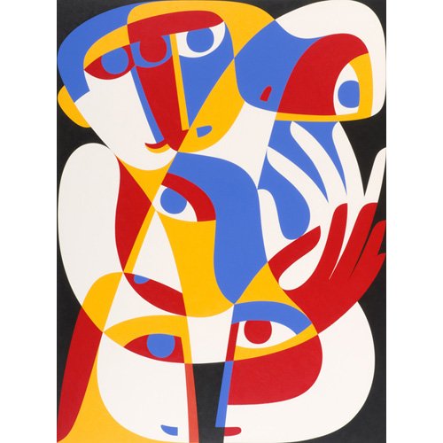 Tableau - Act of Toleration, 1989 (acrylic on board) -, Ron Waddams