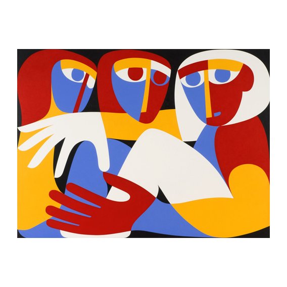 Tableau - Till Light Arise, 1988 (acrylic on board) -