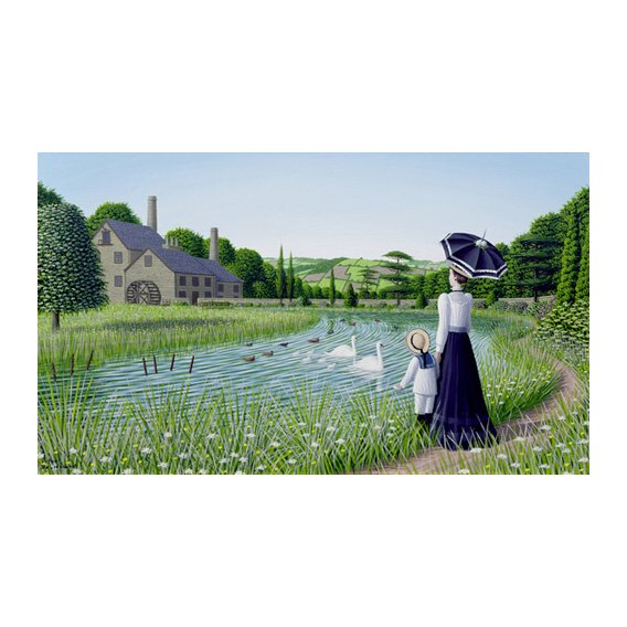 Tableau - By the Old Mill, 1996 -
