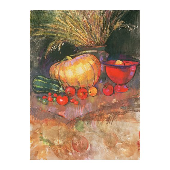 Tableau - Harvest (pastel on paper) -