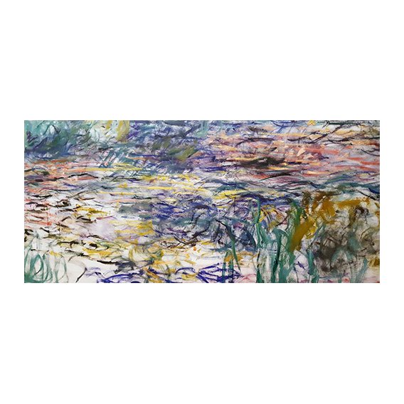 Tableau -Nénuphars (roses)-