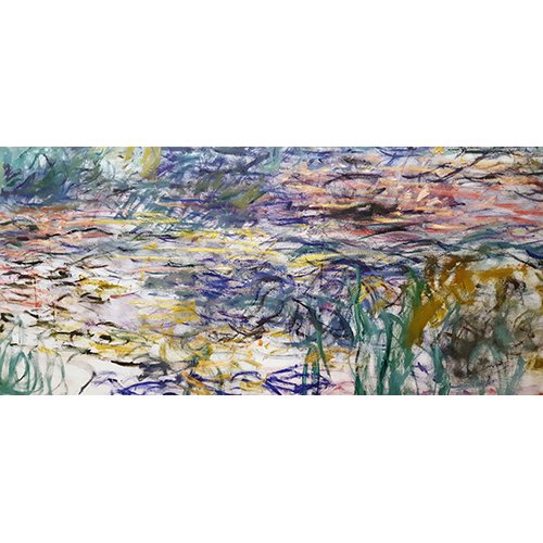 Tableau -Nénuphars (roses)-