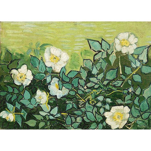 Tableau de Paysages - Roses sauvages, Vincent Van Gogh
