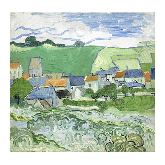 Tableau -Maisons à Auvers-