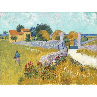 Tableau -Ferme de Provence, 1888-, Vincent Van Gogh