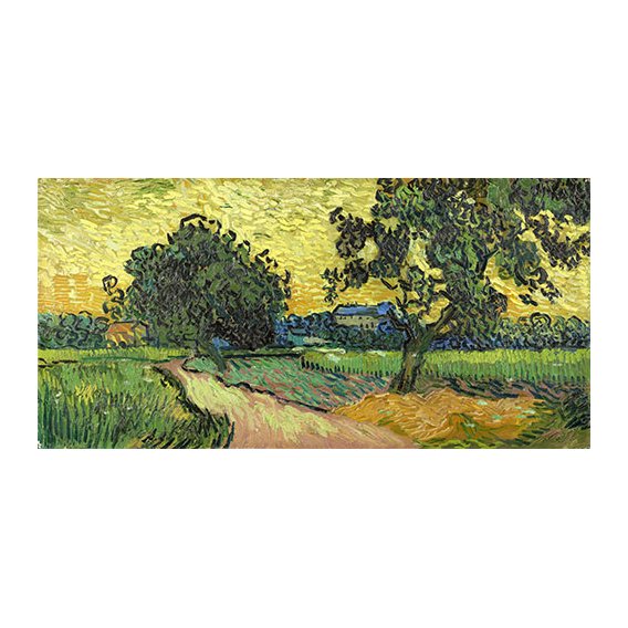 Tableau -Paysage au crépuscule, 1890-