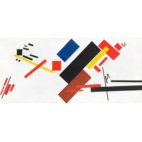 Tableau - Maison en construction, 1915 -, Kazimir S. Malevich
