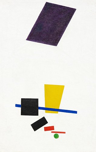 tableaux-abstraits - Tableau - Réalisme pictural d'un joueur de football -, Kazimir S. Malevich - Malevich, Kazimir S.