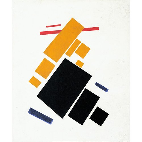 Tableau - Vol d'avion, 1915 -, Kazimir S. Malevich
