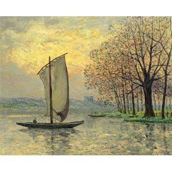  - Tableau -Les bords de la Loire-, Maxime Maufra - Maufra, Maxime