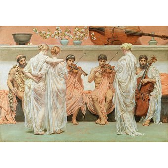  - Tableau -Un quatuor-, Albert Joseph Moore - Moore, Albert Joseph