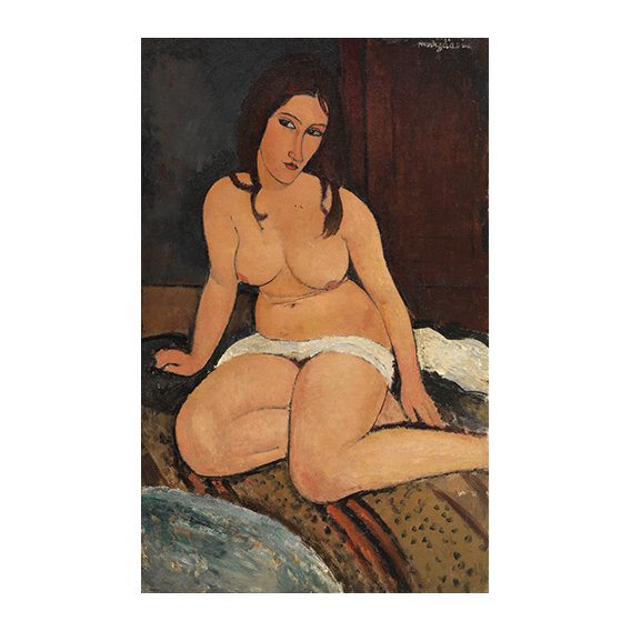 Tableau - Nu assis -
