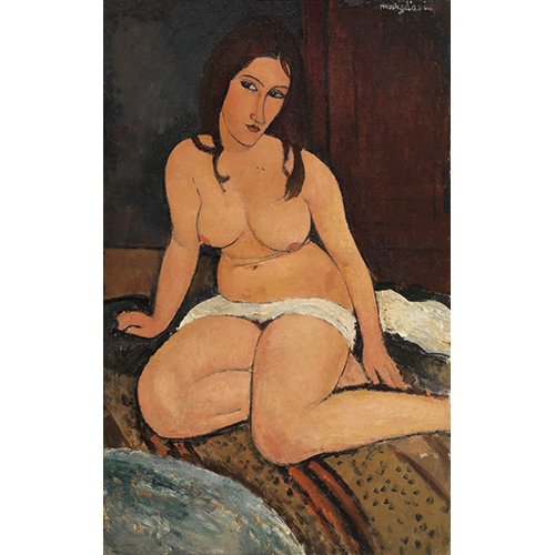 	Tableau de Nus - Nu assis -, Amedeo Modigliani