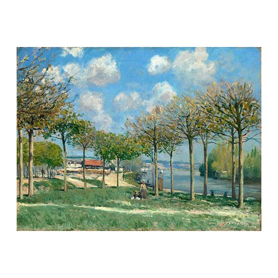 Tableau -  La Seine à Bougival -