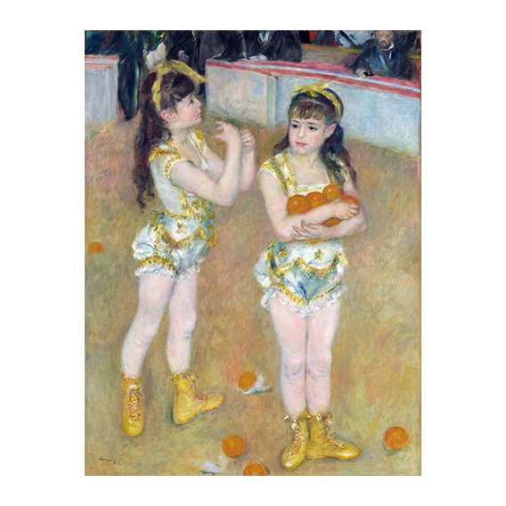 Tableau - Acrobates au Cirque Fernando également connu sous le nom de Francisca et Angelina Wartenberg, 1879-