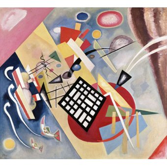  - Tableau -Black Frame, 1922 (oil on canvas) -, Vassily Kandinsky - Kandinsky, Vassily