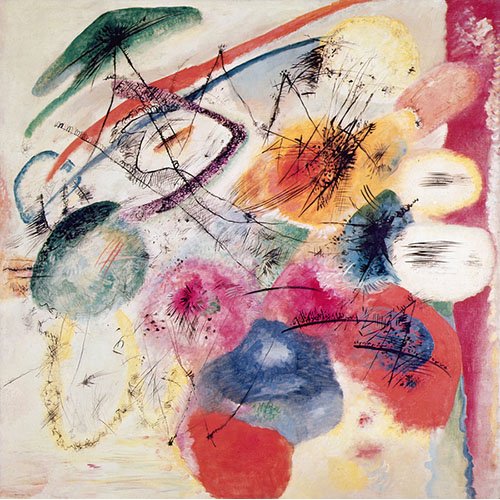Tableau -Black Lines, December 1913 (oil on canvas)-