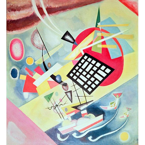 Tableau -Black Network, 1922 -, Vassily Kandinsky