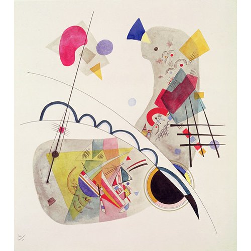 Tableau - Grave Forme, 1922 (pen and ink and wc on paper) -, Vassily Kandinsky