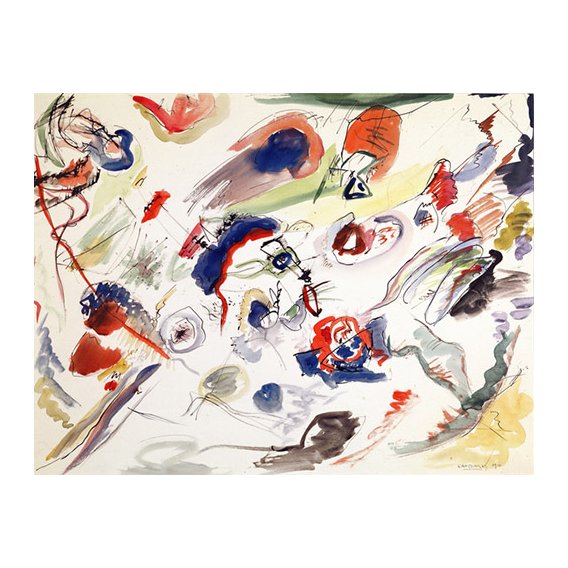 Tableau - Untitled - First Abstraction, 1910 -
