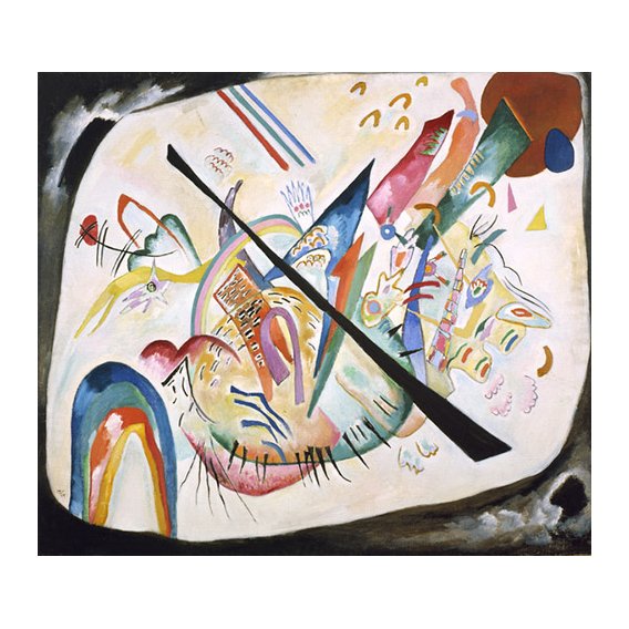 Tableau - White oval, 1919 -
