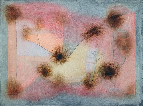 tableaux-abstraits - Tableau - Plantes rustiques -, Paul Klee - Klee, Paul