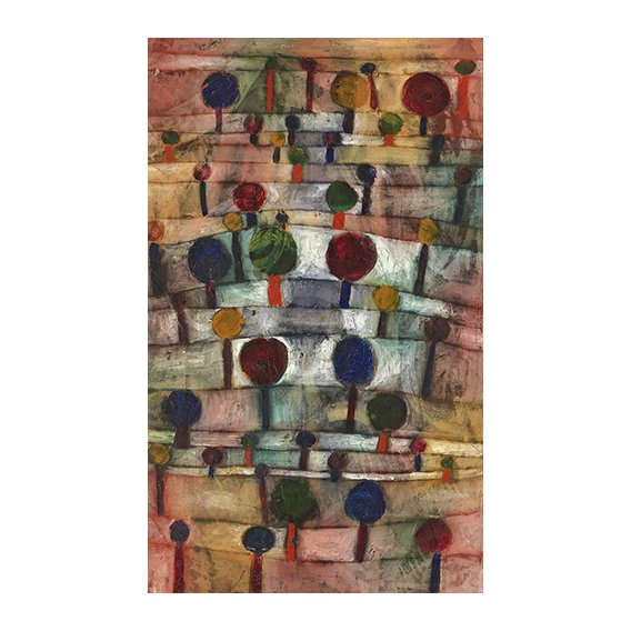 Tableau - Paysage d'arbres rythmiques, 1920 -