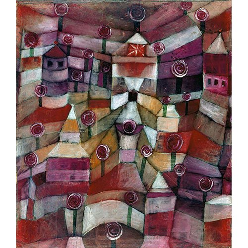 Tableau - Roseraie -