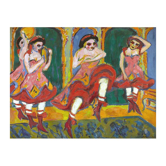 Tableau -Danseurs Czardas-