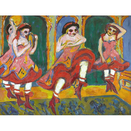 Tableau -Danseurs Czardas-