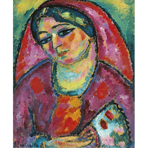 Tableau Salon - Voile Rouge, Alexej von Jawlensky