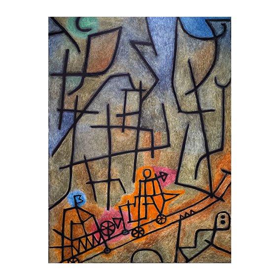 Tableau - Conquête de la montagne -