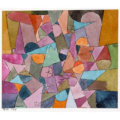 Tableau - Sans titre, 1914 -, Paul Klee