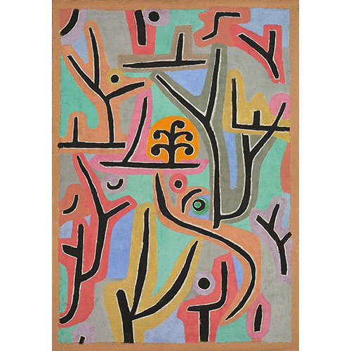 Tableau - Park bei Lu,1938 -, Paul Klee