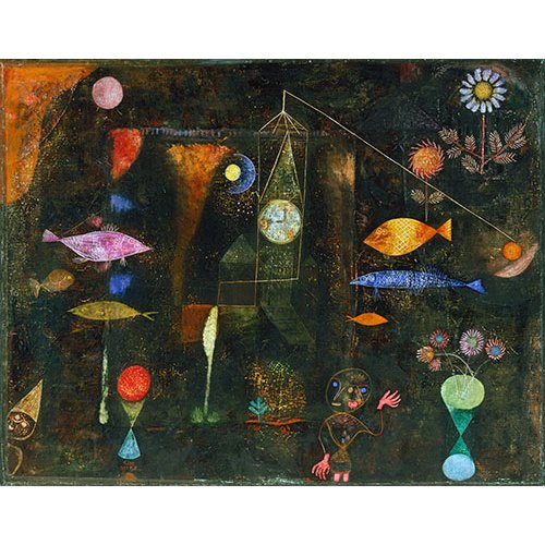 Tableau - Magie des poissons -, Paul Klee