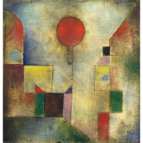 Tableau - Ballon rouge, 1922 -, Paul Klee