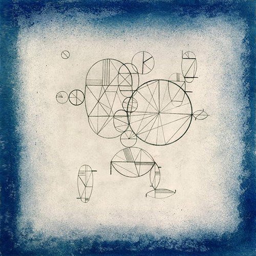 Tableau Abstraits - Blue Circles, 1933, Vassily Kandinsky